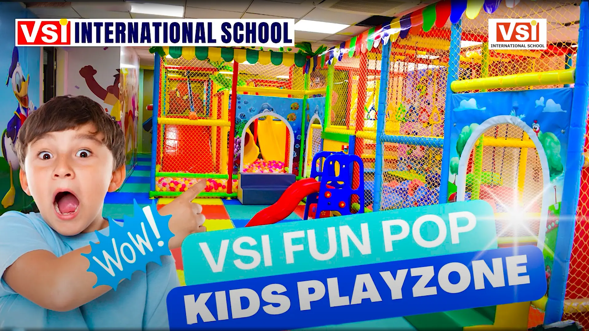 New VSI Fun Pop Kids Play zone at VSI International School