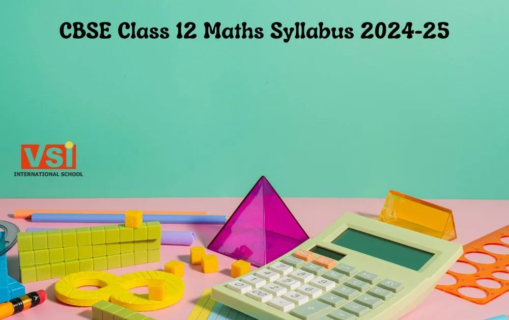 CBSE Class 12 Maths Syllabus 2024-25